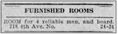 Room for 4 Reliable Men